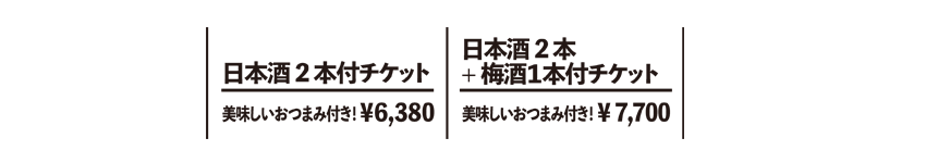 チケット価格